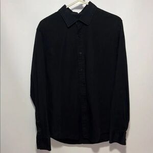 Calvin Klein Jeans Black Dress Shirt